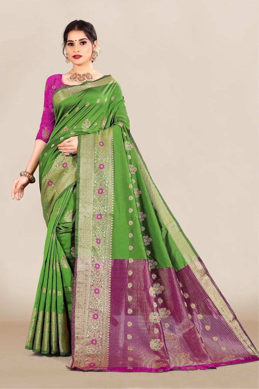 Vivera Cristina 3 Festive Wear Maithili Designer Fancy Silk Saree Collection